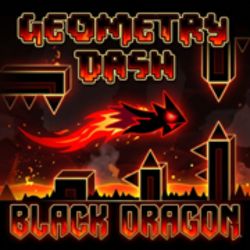 Geometry Dash Black Dragon