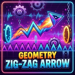Geometry Zig-Zag Arrow